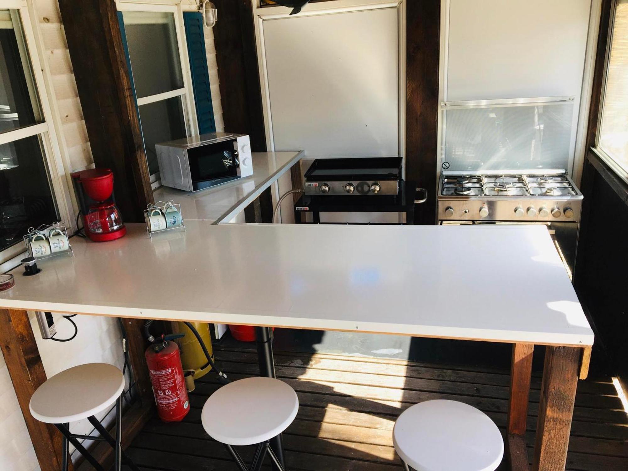 Mobil-Home Avec Grand Jardin Sérignan Exteriör bild